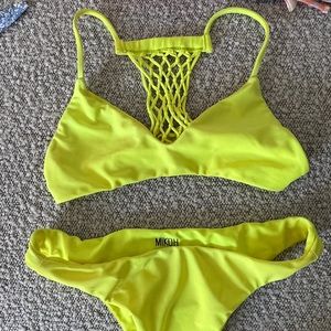 Mikoh neon swimsuit